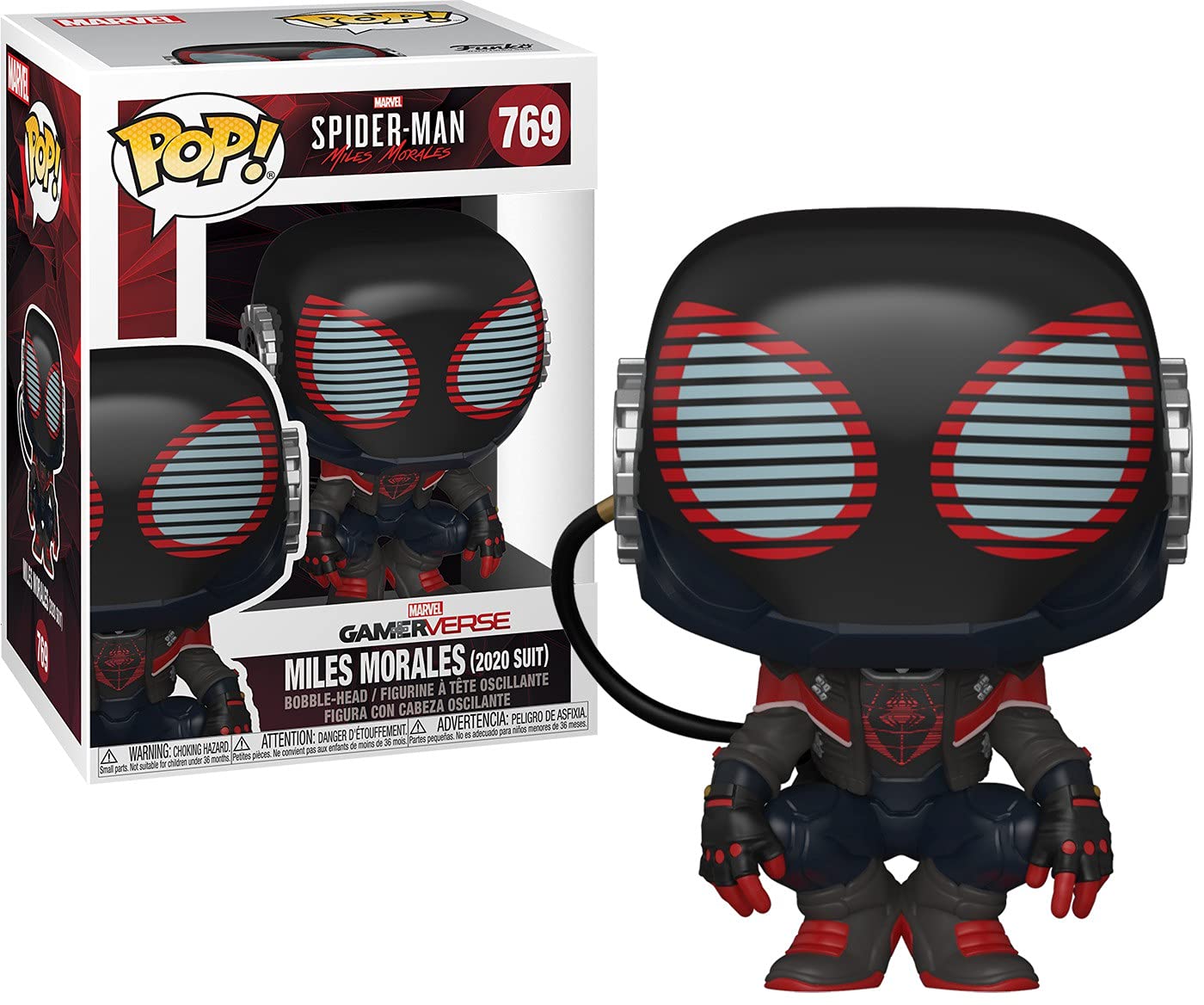 

FUNKO Miles Morales Miles POP! Games Marvel s Spider-Man (2020 Suit)