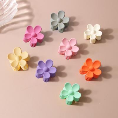 2 Stück kleine Haarklammer in Blumenform, leicht zu öffnen, starker Halt, seitliche Haarnadel, Kunststoffharz, Mini-Haarspange, Haar-Accessoire für tägliche Partys