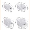 With Bottom Pulley Storage Box Plastic Desktop Organizer  Home Kitchen Office