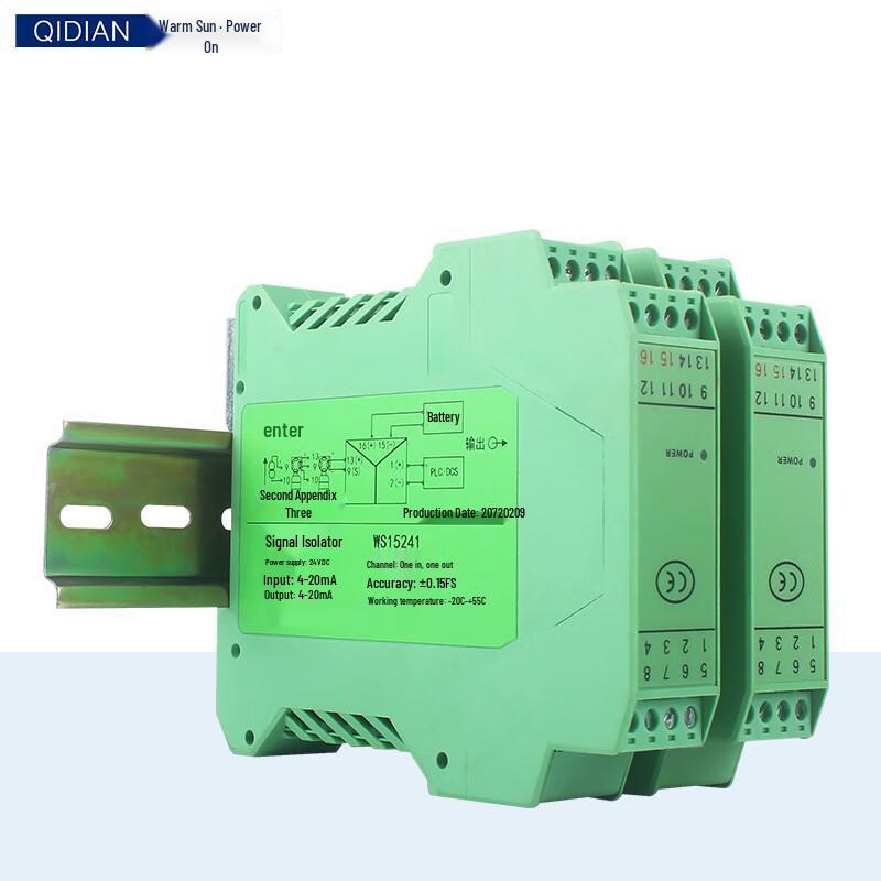 4-20mA DC Stromsignal-Isolator-Sender CN-Stecker (Adapter enthalten)