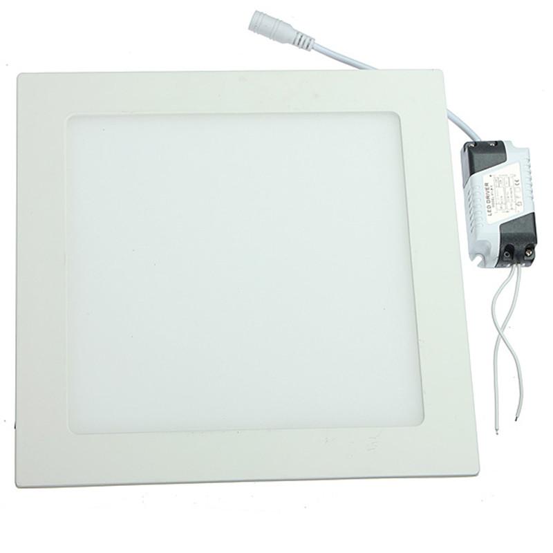 Ultra Thin LED Panel Downlight 3W 4W 6W 9W 12W15W 25W Square LED Ceiling Recessed Light AC85-265V LED Panel Dimmable Lamps