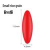Silicone Olive-Shaped Fluorescent Fishing Float Tail Magnifier Bean