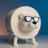 Toilet Paper Holder Tissue Rack Polar Bear Shape Reusable Handcrafted