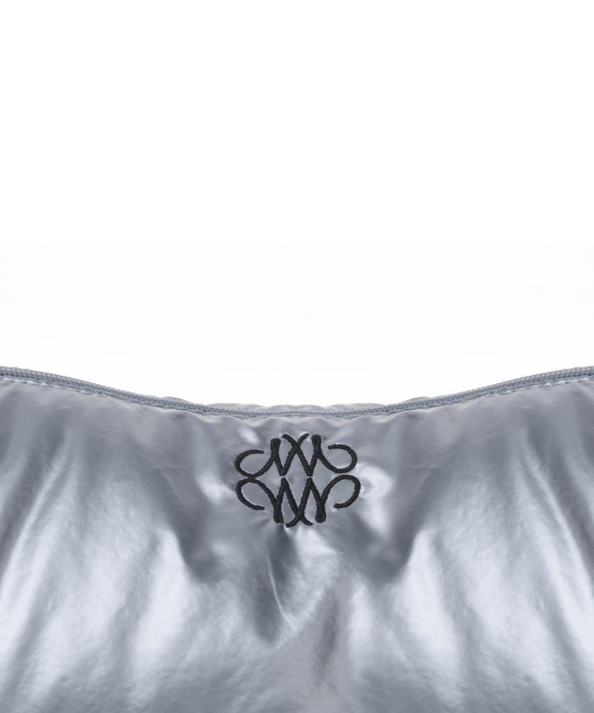 Nick&Nicole Nicole Glossy Shoulder Knot Bag_Silver