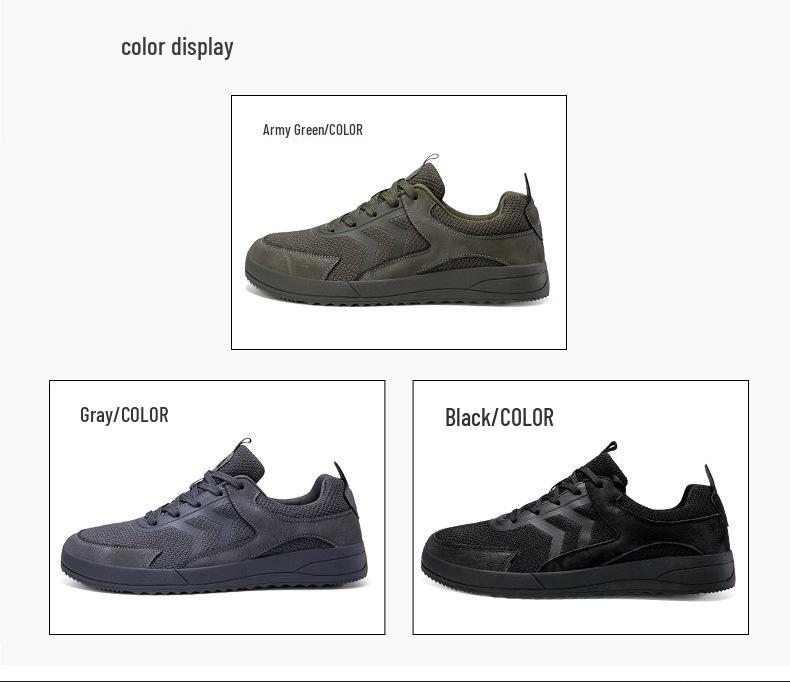 Men's Wide Toe Mesh Barefoot Shoes - Extra Large Sizes 45-48 For Autumn and Winter