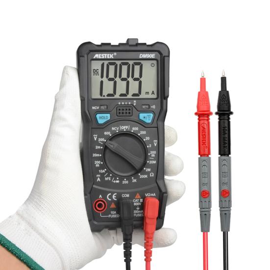 

Yousheng Mestek DM90A/S 6000 отсчетов цифровой мультиметр с подсветкой измеритель напряжения переменного/постоянного тока