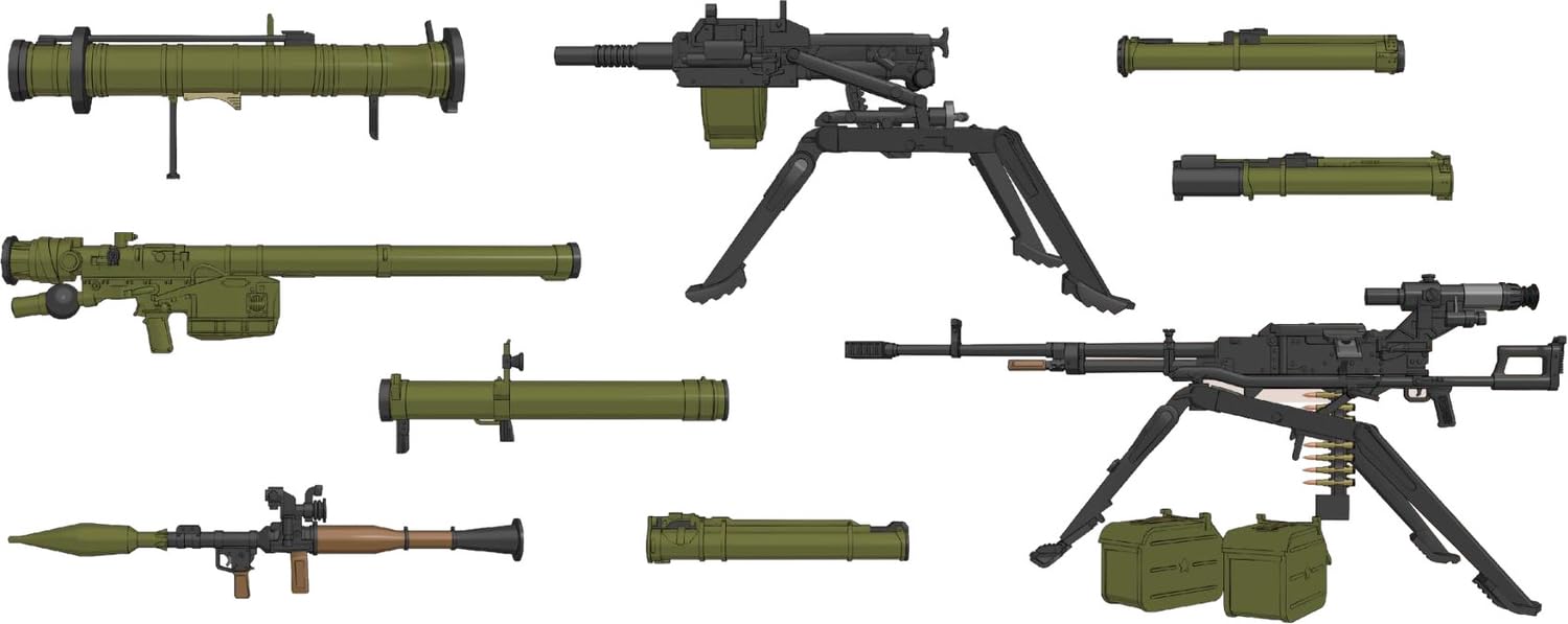 

Magic Factory 1/35 Modern Russian Infantry Support Weapons Set Plastic Model Kit MGF2009