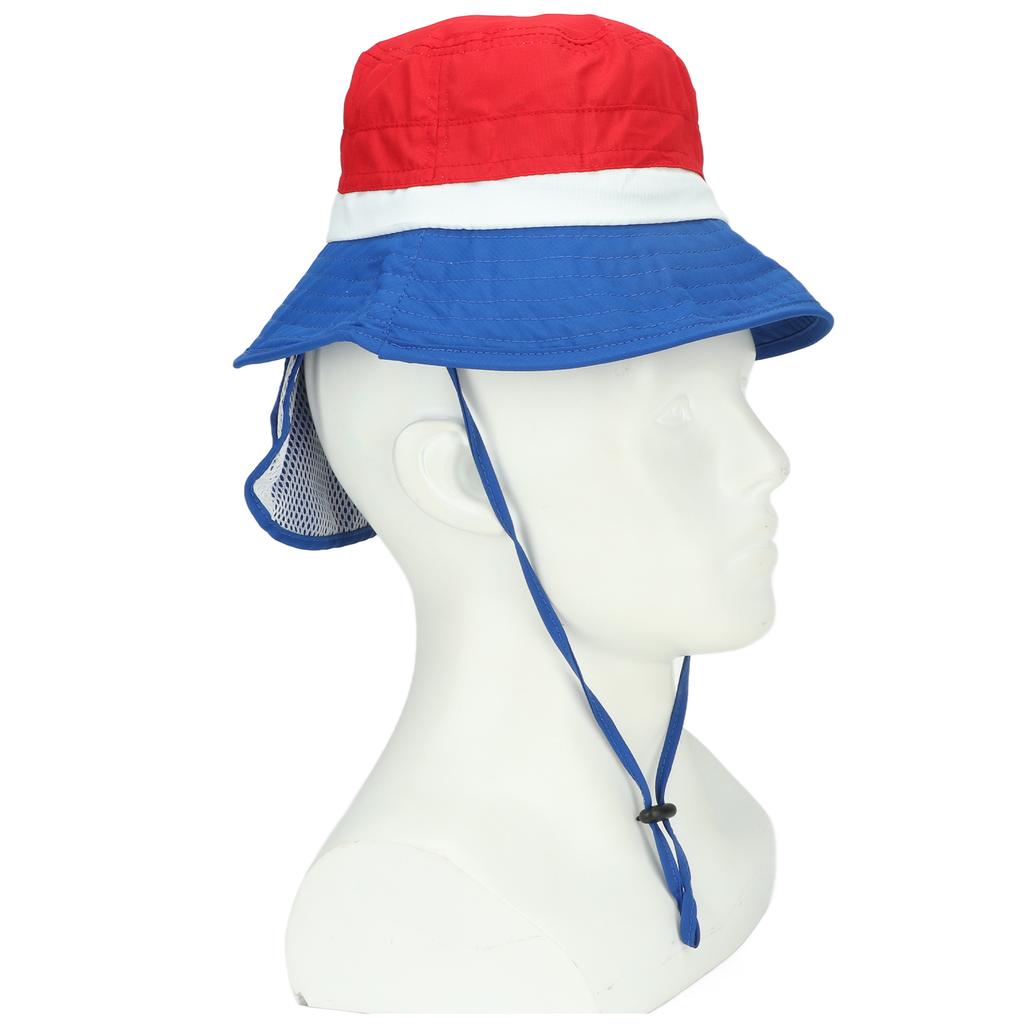 Kids Sun Hat Multipurpose UV Protection Breathable Windproof Wide Brim Sun Protection Hat for Outdoor Travel Beach