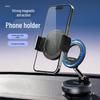 Magnetic Phone Holder with MagSafe-Compatible Back Sticker and Mounting Ring