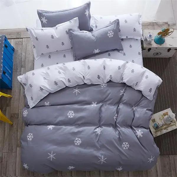 Cow Stripe Comforter Cover With Pillowcases Bedding Warm Comfortable Double Single ,Pillowcase Duvet Cover Sets Polyester