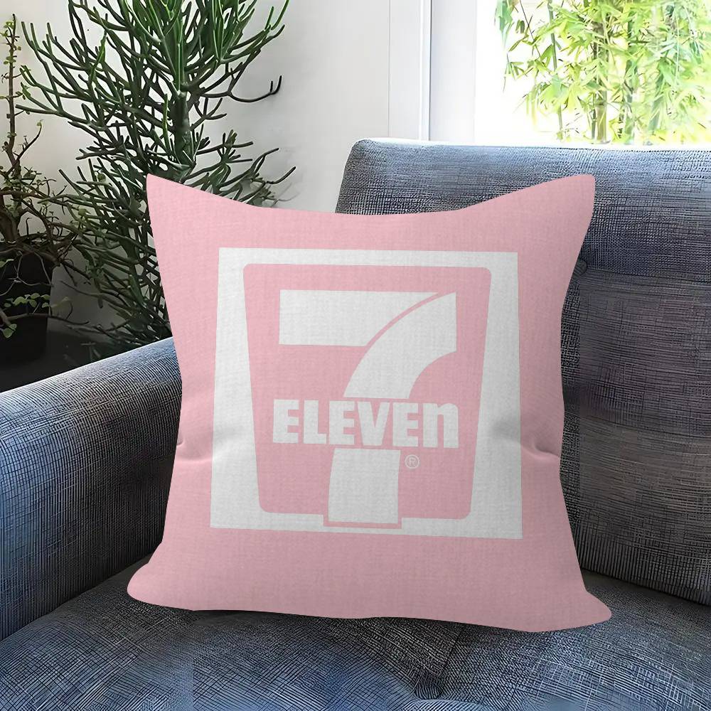 Pillow Anime Pillow Sofa Bed Head Pillow Cover Cushion Cover 45x45 cm Fashion LOGO 7EELEVENS