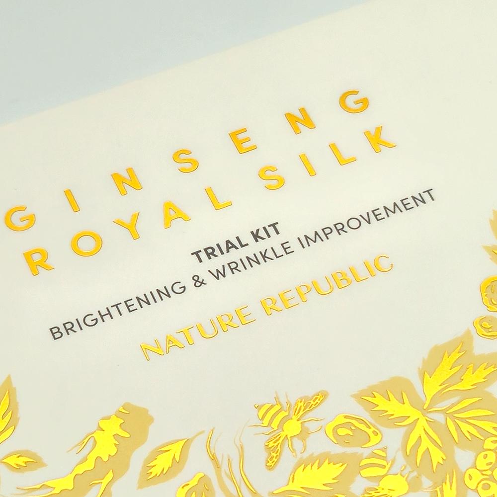 Nature Republic Ginseng Royal Silk Probier-Set (5 Artikel einschließen)