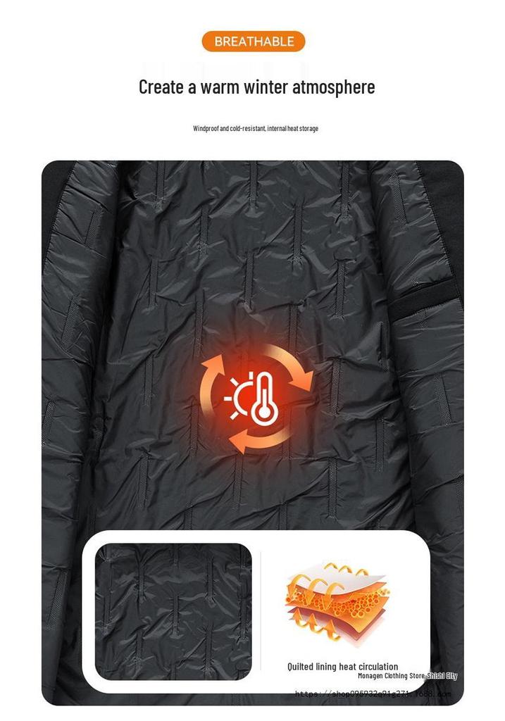 Unisex Trendy Three-Proof Windbreaker: Heavy-Duty, High-Quality Hooded Jacket for Men, Spring/Autumn 2026.