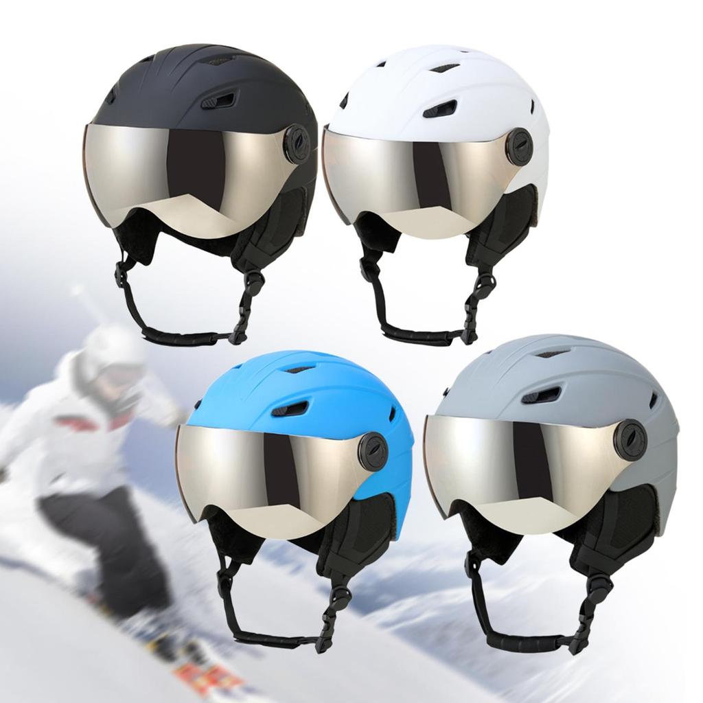 Helmet with Goggles, Comfortable Ventilation, for Adults, Protection of , Suitable And