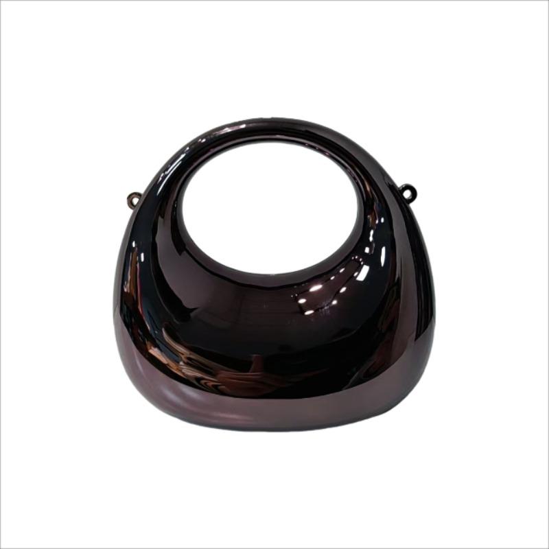 Women's Crossbody Bag PVC Metallic Luster Half Moon Party Banquet Women's Bag Luxury Handbag Bolso De Mujer