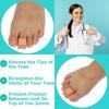 1 pair Toe Splint Toes Separator Nude Hammer Toe Straightener Toe Corrector  Curled Toes