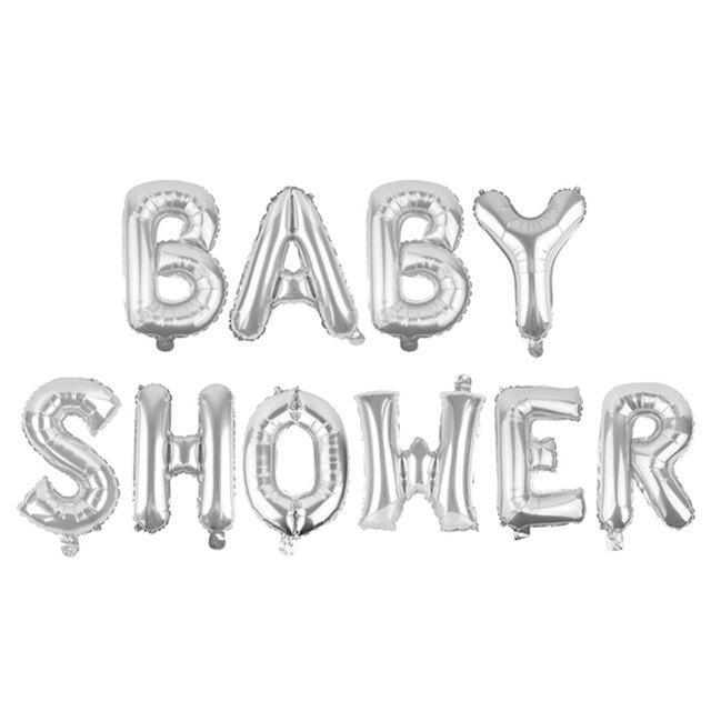 16inch  Baby Shower Foil Balloon Mommy To Be Letter Balloons Favors Infant Party Decorations