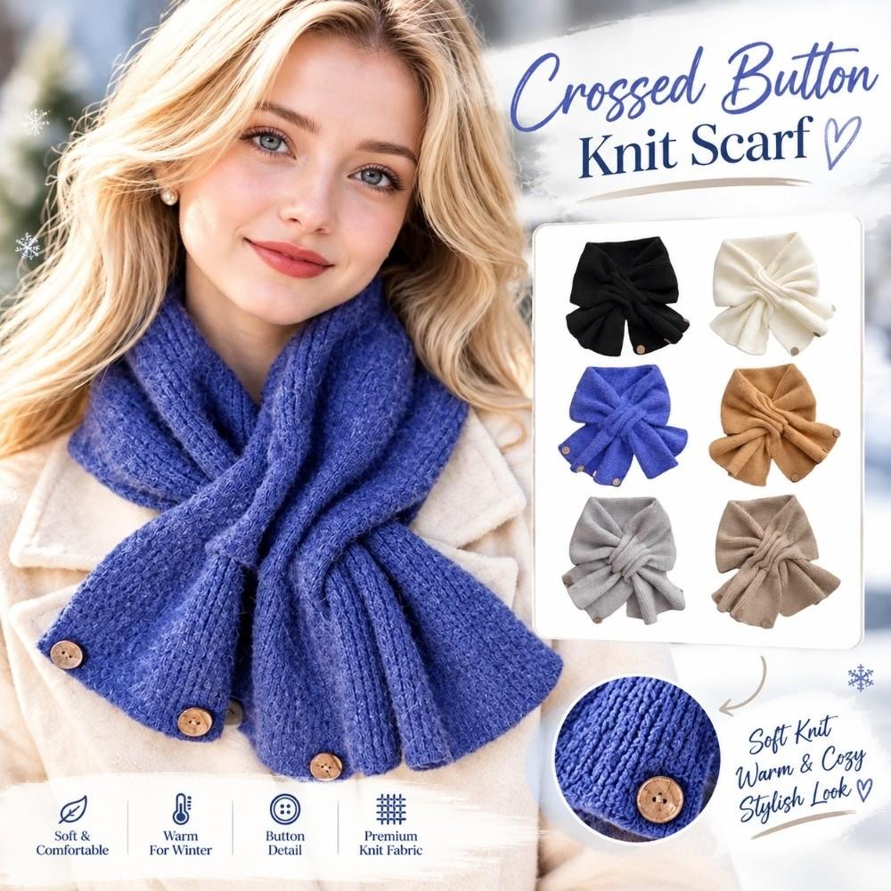 Thickened Solid Color Scarf Thermal Tippet Korean Style Neckwarmer Office Workers