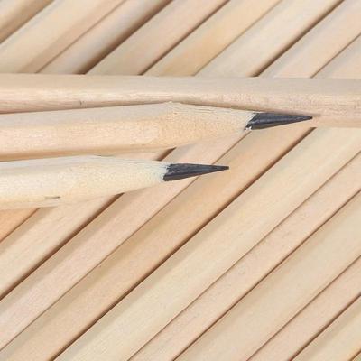 5 Stück/ Los Umweltfreundlicher Naturholzstift Schwarz Ungiftig Standard HB Stift Schreibwaren Skizzenstift Büro Schulbedarf