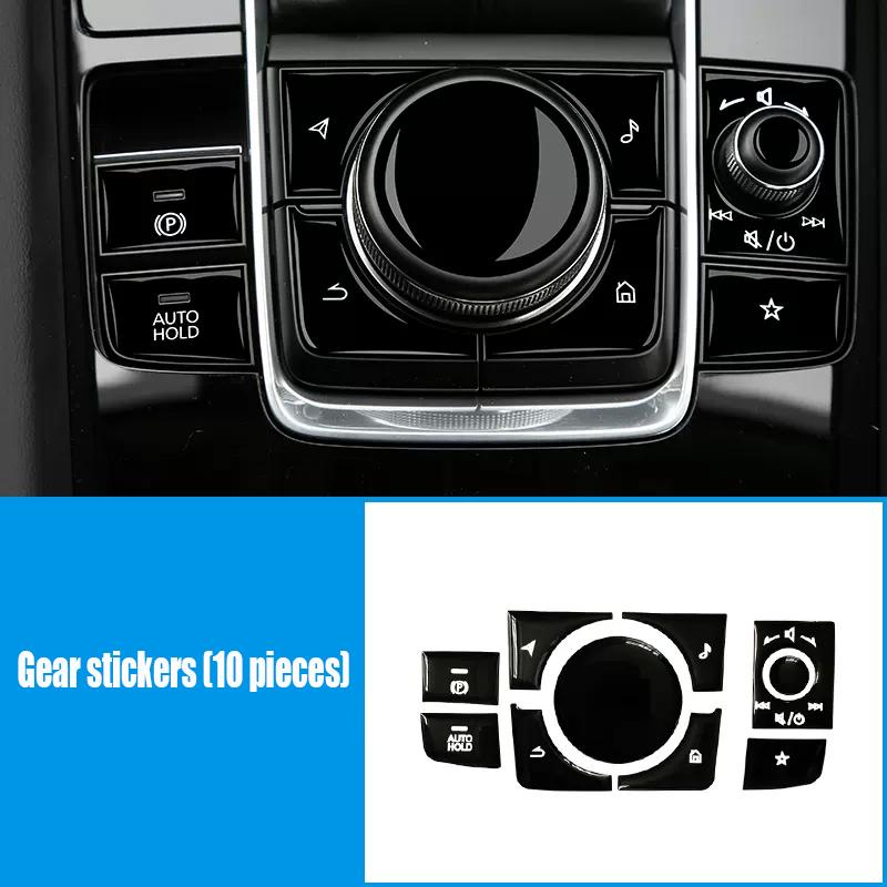For Mazda CX-50 2024 Central Control Gear Button Film for Interior Protection Car Sticker Modification