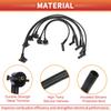 UXCELL 6 Pcs Car Spark Plug Coil Wires Ignition Coil Harness Cable Fit for Ford Explorer 1997-2000 4.0L OHV