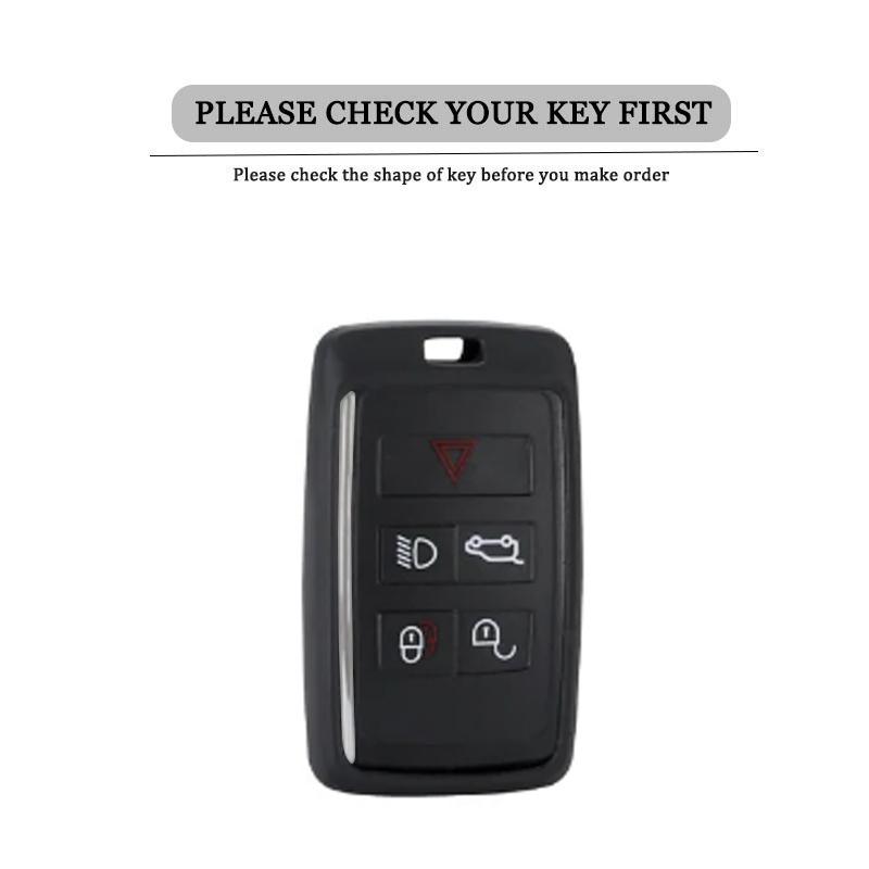 Soft Tpu Car Key Case For Land Rover Range Rover Sport Evoque Velar Discovery 5 Jaguar Xe Xf E-Pace F-Pace A9 A8 X8 Xj Xfl Xjl