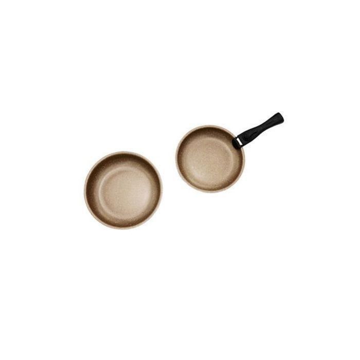 Batterie de cuisine Arthur Martin Batterie 18 pieces creme AM1453 CREME