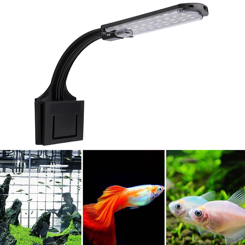 Akvarijní LED světlo pro vodní rostliny Lampa Klipové osvětlení 220-