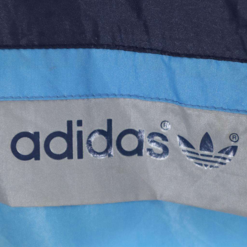 Adidas 80s Vintage International Flag Tag Trefoil Logo Nylon Jacket 38 Men's Used