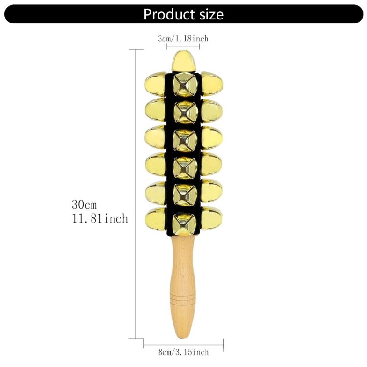 25 Sound Wooden Percussion Bell For Toddler Music Class Promoting Hand Eye Coordination And Cognitive Growth