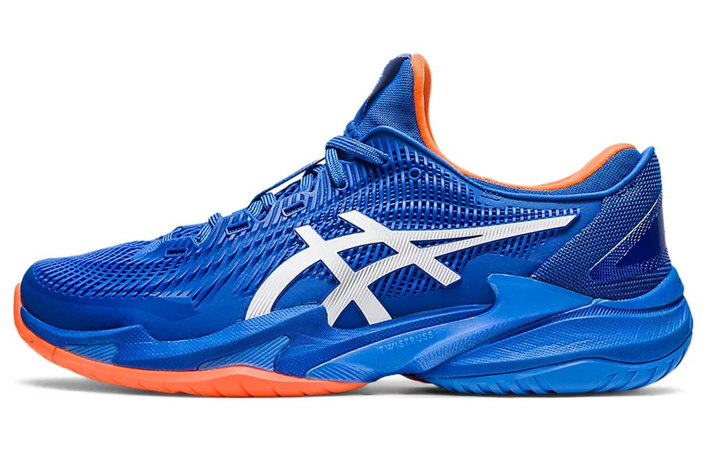 ASICS Court Ff 3 Novak Tuna Blue White 1041A361-960