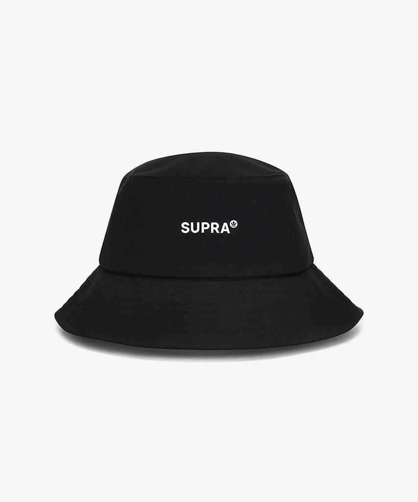 SUPRA Logo Basic Bucket Hat (Black)