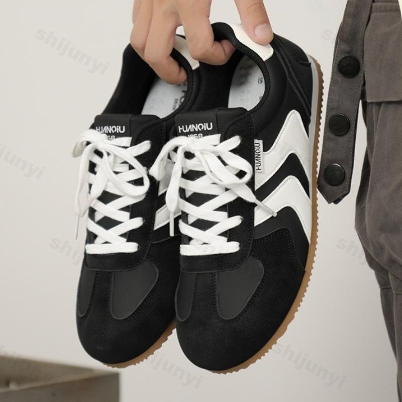 Fashion Fashion Trend Casual Sports Shoes for Men's 2025 New Spring Comofrtable Versatile Low Top Shoes Non Slip Color Blocked Sneakers