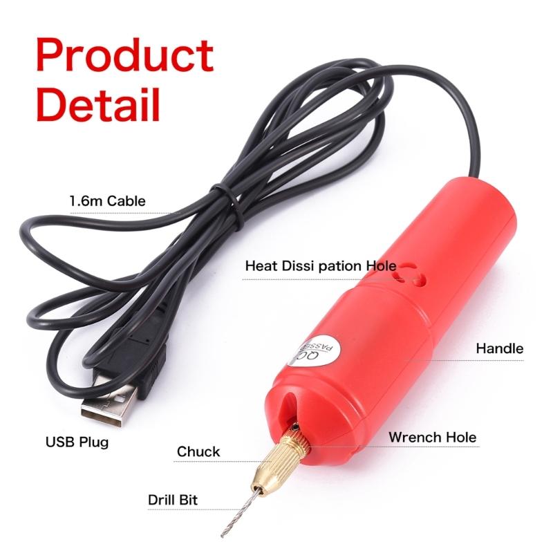 Electric Hand Drill Tools Set Pin Vise Kit DIY Jewelry Making Tools Drilling Tools for DIY Crafts and Jewelry Making