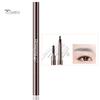 Puntos Dual Head Automatic Rotary Triangle Eyebrow Pencil Brush Non Smudge Eye Cosmetic