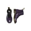 Dr. Martens 1460 Patent Leather Zipper 8 Eyelet Low Ankle Boots Kids Boots Purple 27217628