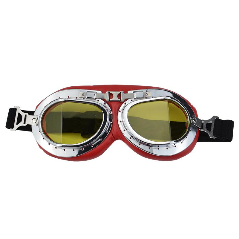New motorcycle goggles for outdoor sports, Harley windproof goggles, motorcycle helmet eye protection, UV protection#8008
