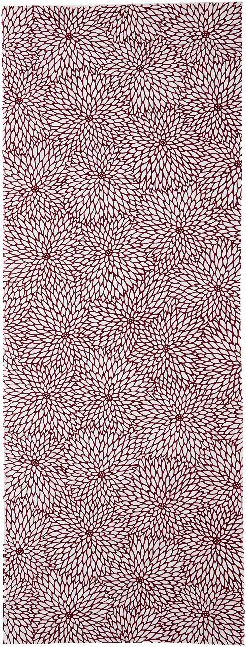 

Todaya Shoten Tenugui Chrysanthemum 874 Niwa-zome (Hand Towel)