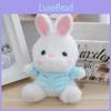 Whimsical Plush Rabbit Keychain Adorable Stuffed Toy Doll With Colorful Options Clothing
