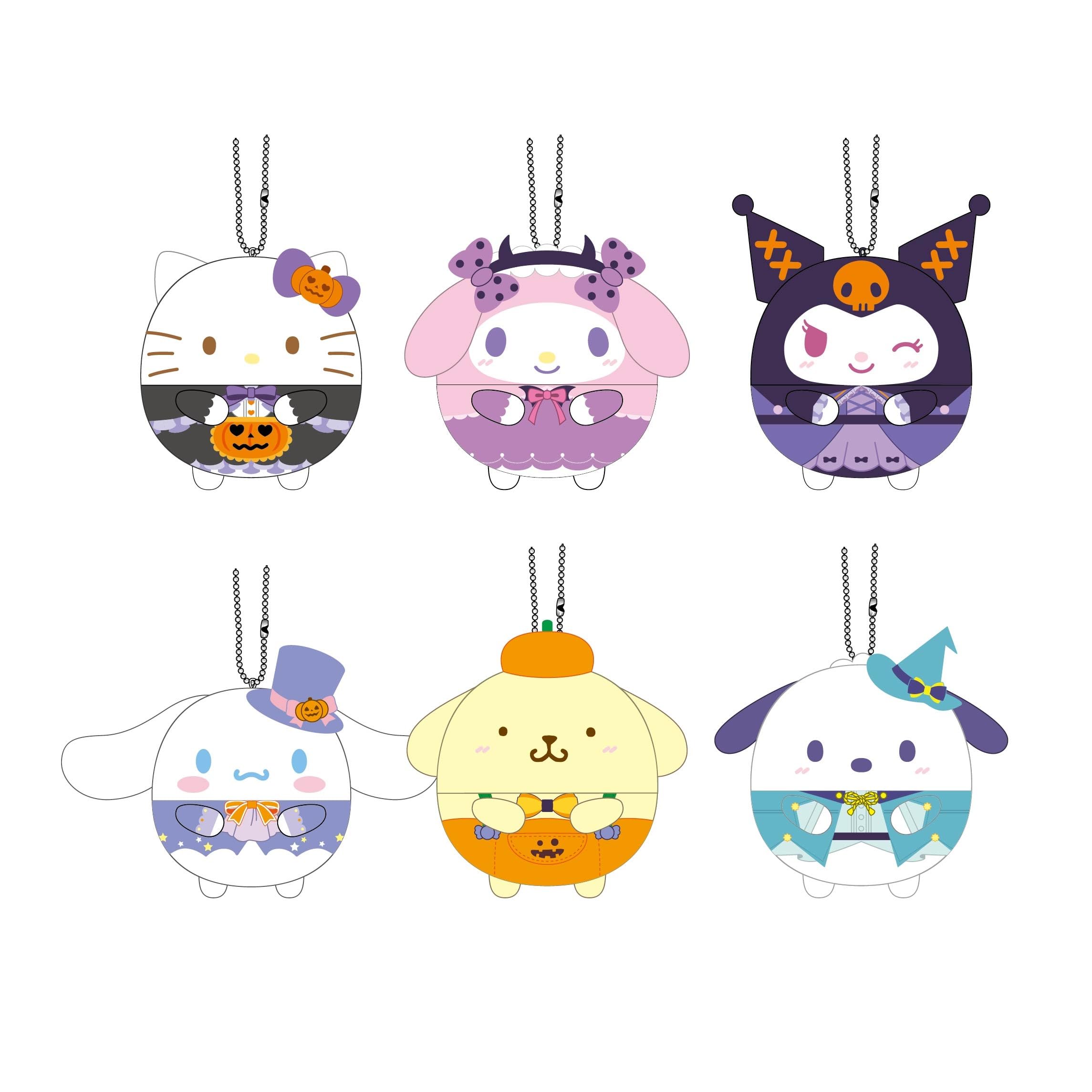 

Персонажи Sanrio Fuwakororin 5 BOX