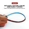 Car Chrome Moulding Trim Strip Bumper Protector Trim Tape For Window Bumper Grille Door Chrome Strip Car Decorative