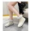Comfortable Casual Lightweight Anti Slip Waterproof Wear Resistant And Fleece Short Tube Rain Shoes For Couples