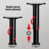 2PCS Telescopic Adjustable Heavy-Duty Support Leg for Bed Frames & Furniture - Robust Plastic Steel, Easy Install