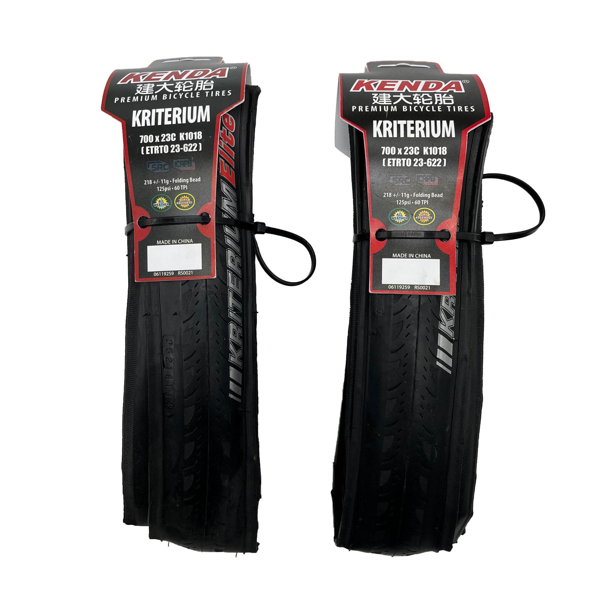 2PCS New KENDA KRITERIUM (K1018) BICYCLE tires 700x23c 700x25c ROAD BIKE TIRE 25-622 60TPI tire Folded Version ROAD BIKE TIRE Foldable