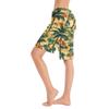 Women Drawstring Waist Hawaiian Floral Print Shorts Relaxed Fit Casual Lightweight Summer Beachwear for Outdoor Activities