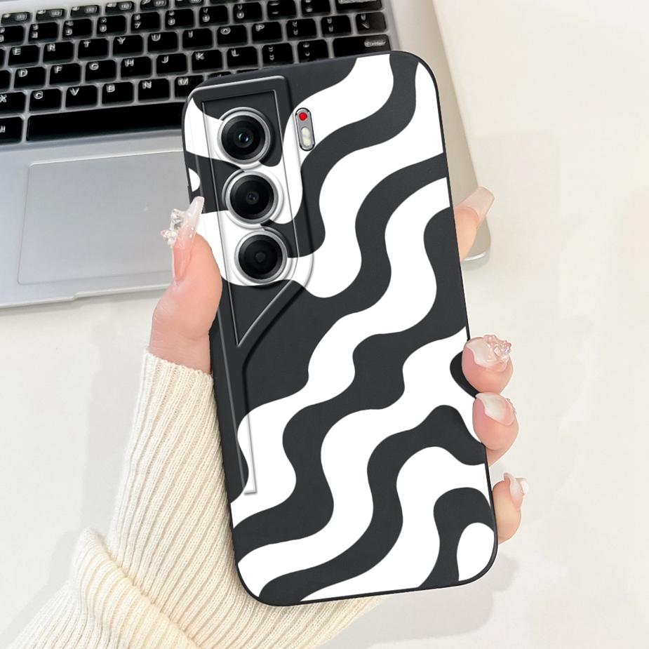 For Tecno Camon 40 CM5 Case Camon40 Pro 4G CM6 Cute Cat Astronaut Cartoon Cover Soft Silicone Case For Tecno Camon 40 Pro Fundas