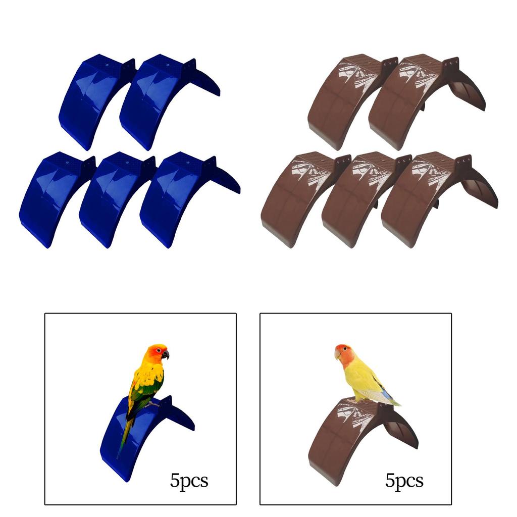 5x Pigeon Rest Stand Support Breeding Supplies Easy To Use Grill Dwelling Pigeon Perch for Pigeons Bird Adventuring Feeding