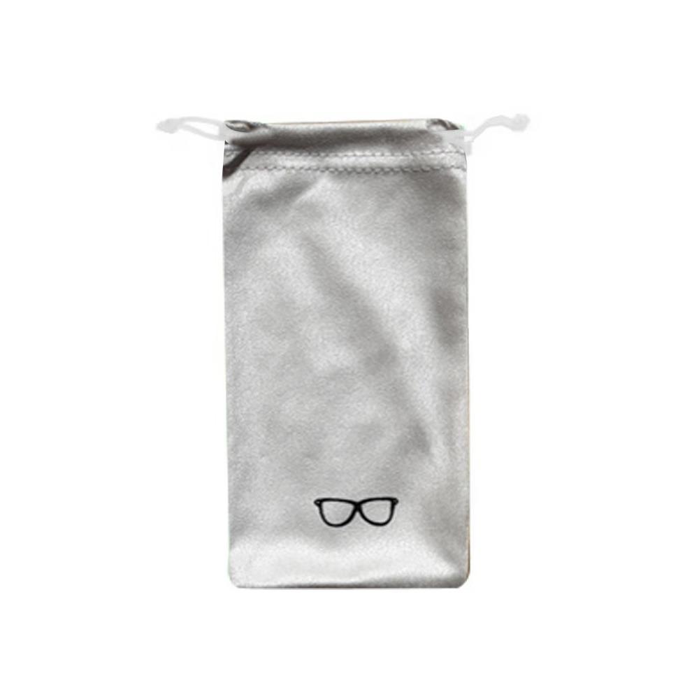 

Мешочек для хранения очков из микрофибры Пылезащитный Чехол для очков для близорукости Защитник для очков Мужской Женский бежевый