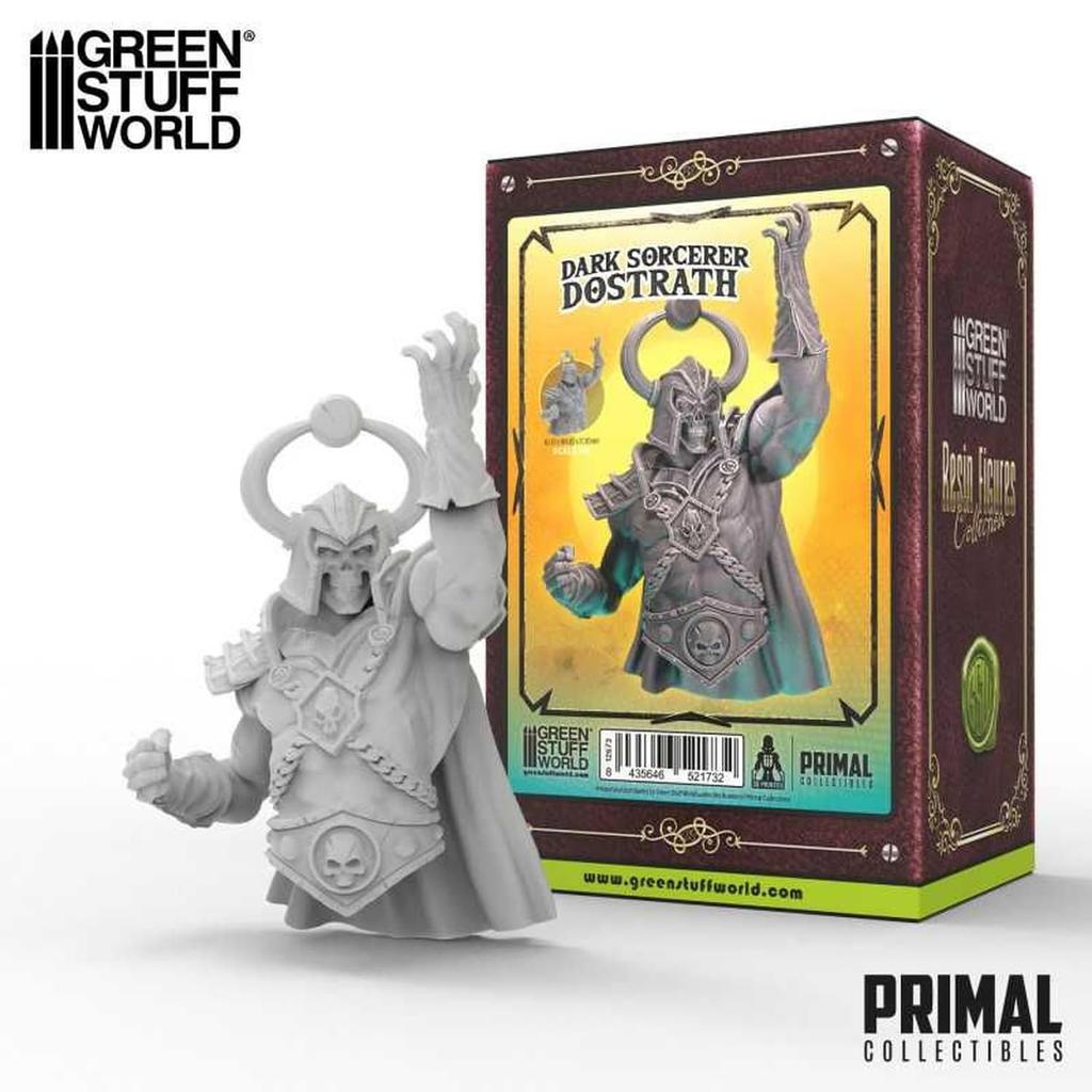Green Stuff World Scale PRIMAL Collectibles Dark Magician Dostras 3D Printer Kit 1/12 GSWD-12673 (Person)