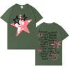 Chiara Oliver La Libreta Rosa Stampa Grafica T-shirt di Alta Qualità Uomo Donna Moda Estetica T-shirt Casual Cotone T-shirt Accogliente